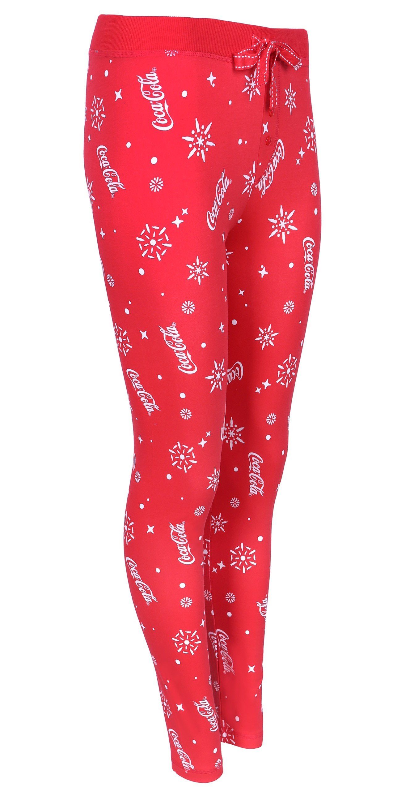 Sarcia.eu Schlafanzug Rote Weihnachtshose Coca-Cola, Pyjama XS