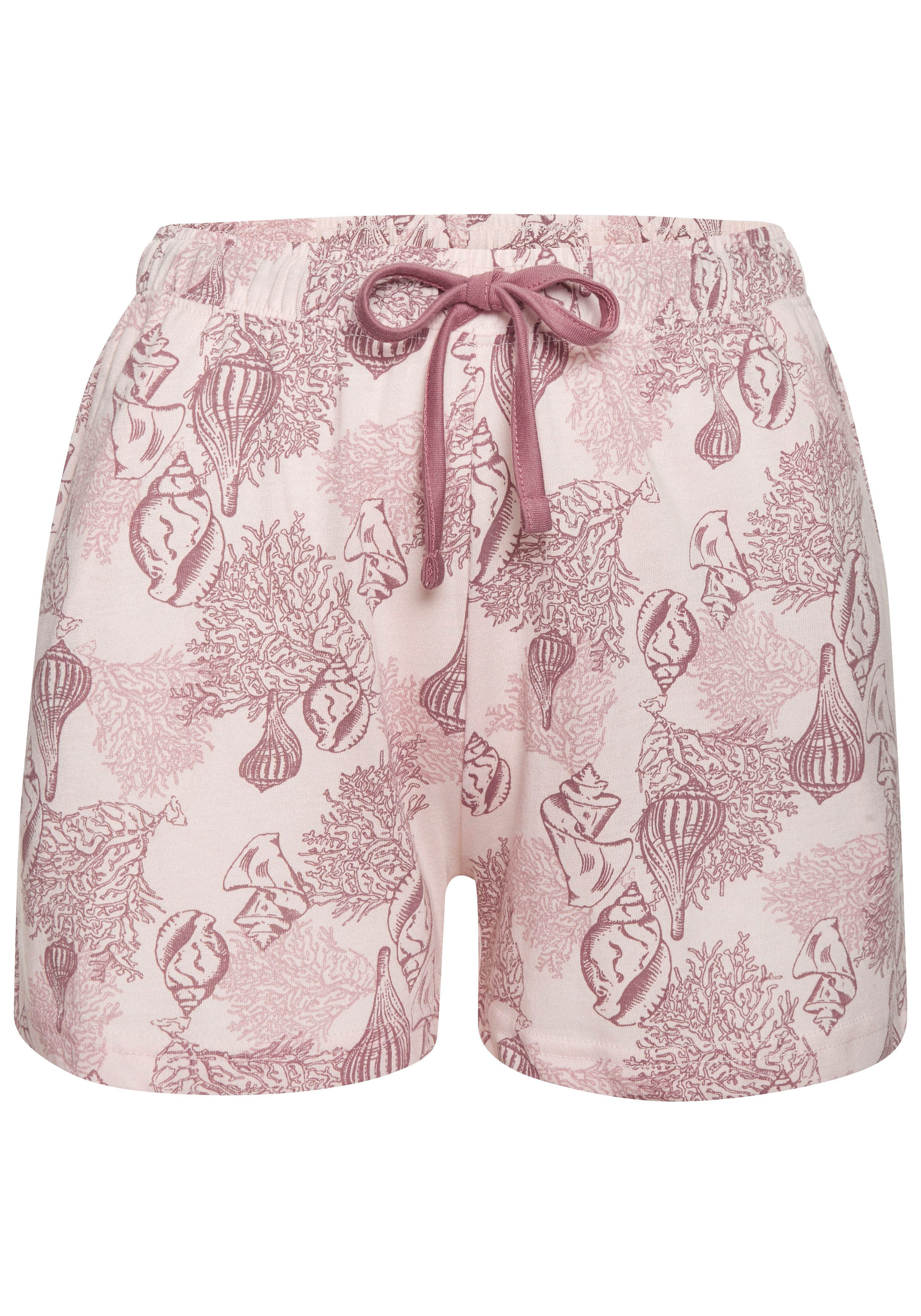 Vivance Dreams by Lascana Shorty (Set, 2 tlg) Schönes Muschel-Muster – Bild 3 von 5