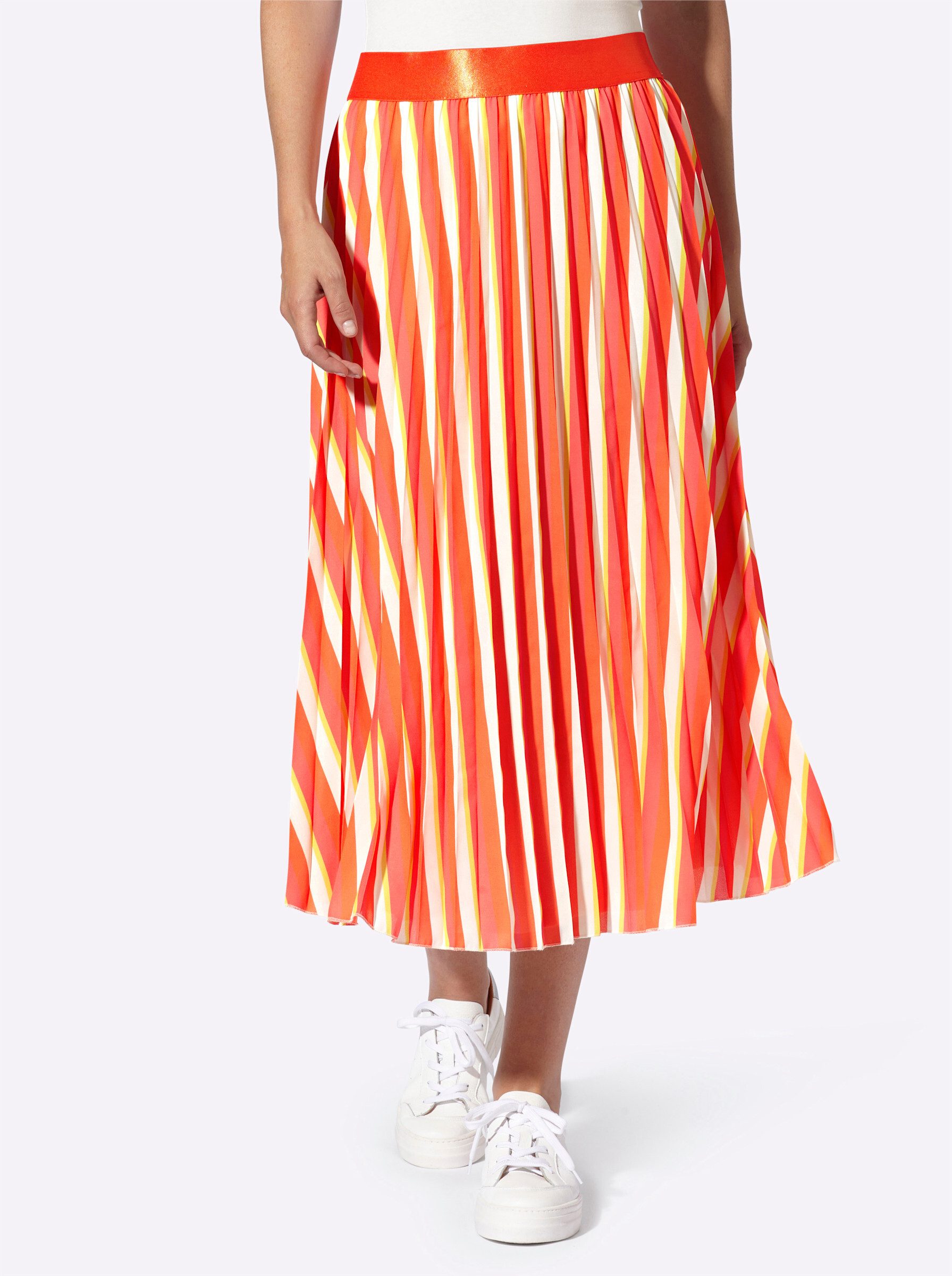 heine A-Linien-Rock Plissee-Rock günstig online kaufen