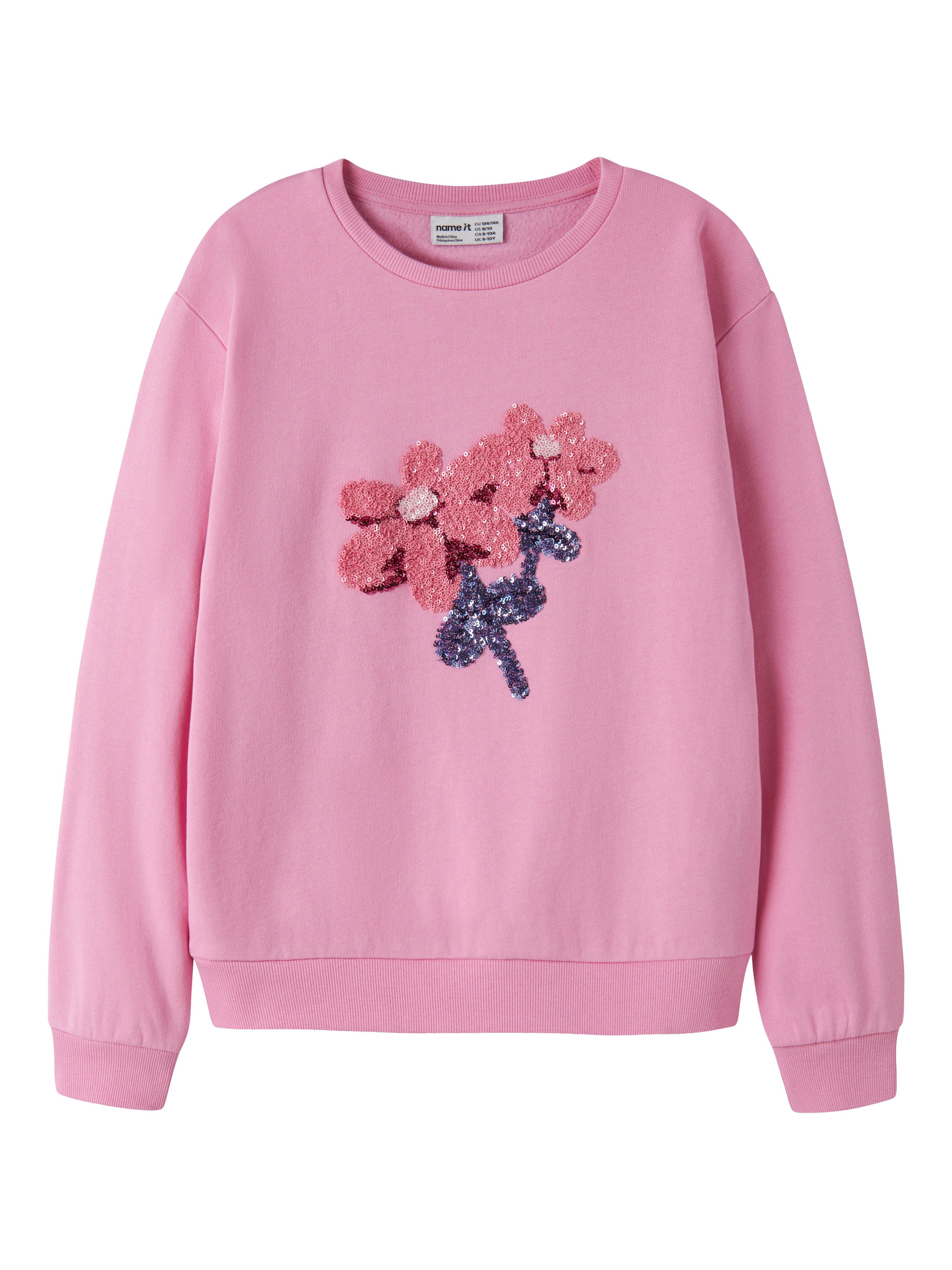 Name It Sweatshirt NKFNOSSO LS NREG SWEAT BRU Baumwolle, regular fit
