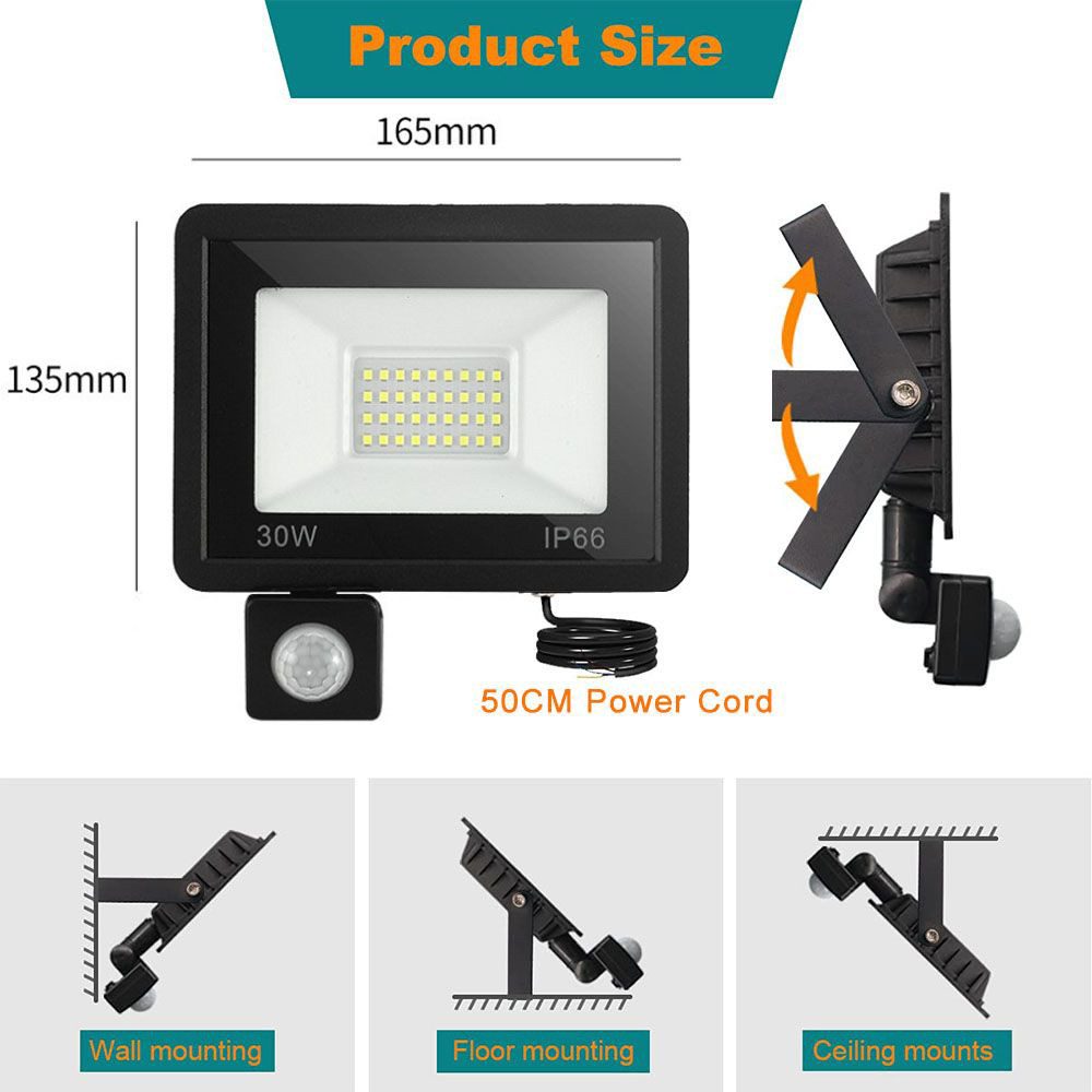 PRIISF LED Flutlichtstrahler Fluter Strahler Light Außenleuchte Scheinwerfe günstig online kaufen