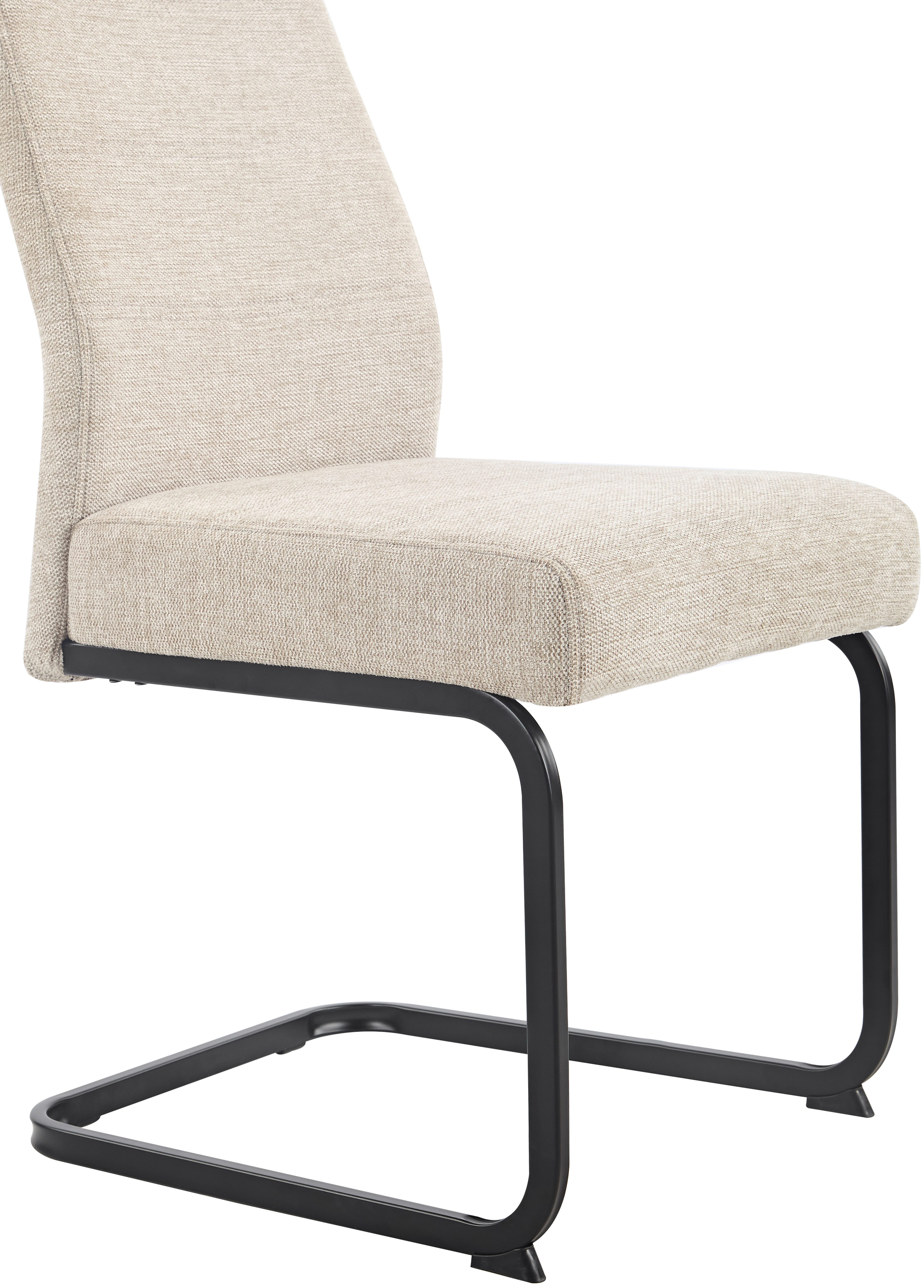 HELA Freischwinger KERTIN (Set, 1 St), XL Sitzbreite, Griff, Federkorb, 140kg belastbar