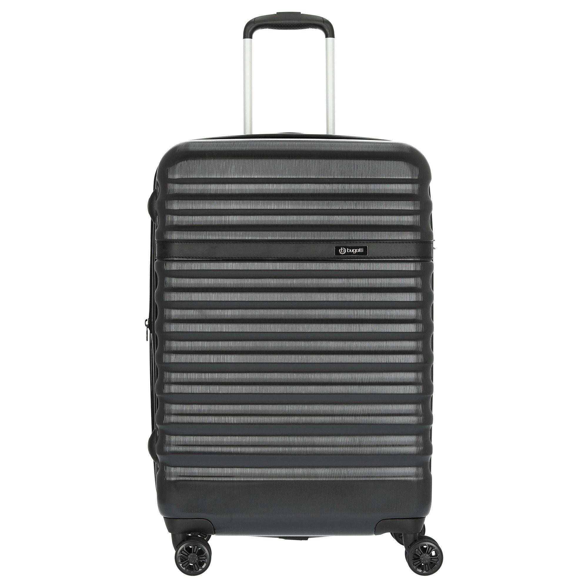 bugatti Koffer Corium 4-Rollen-Trolley 66 cm (black), 4 Rollen Rollen