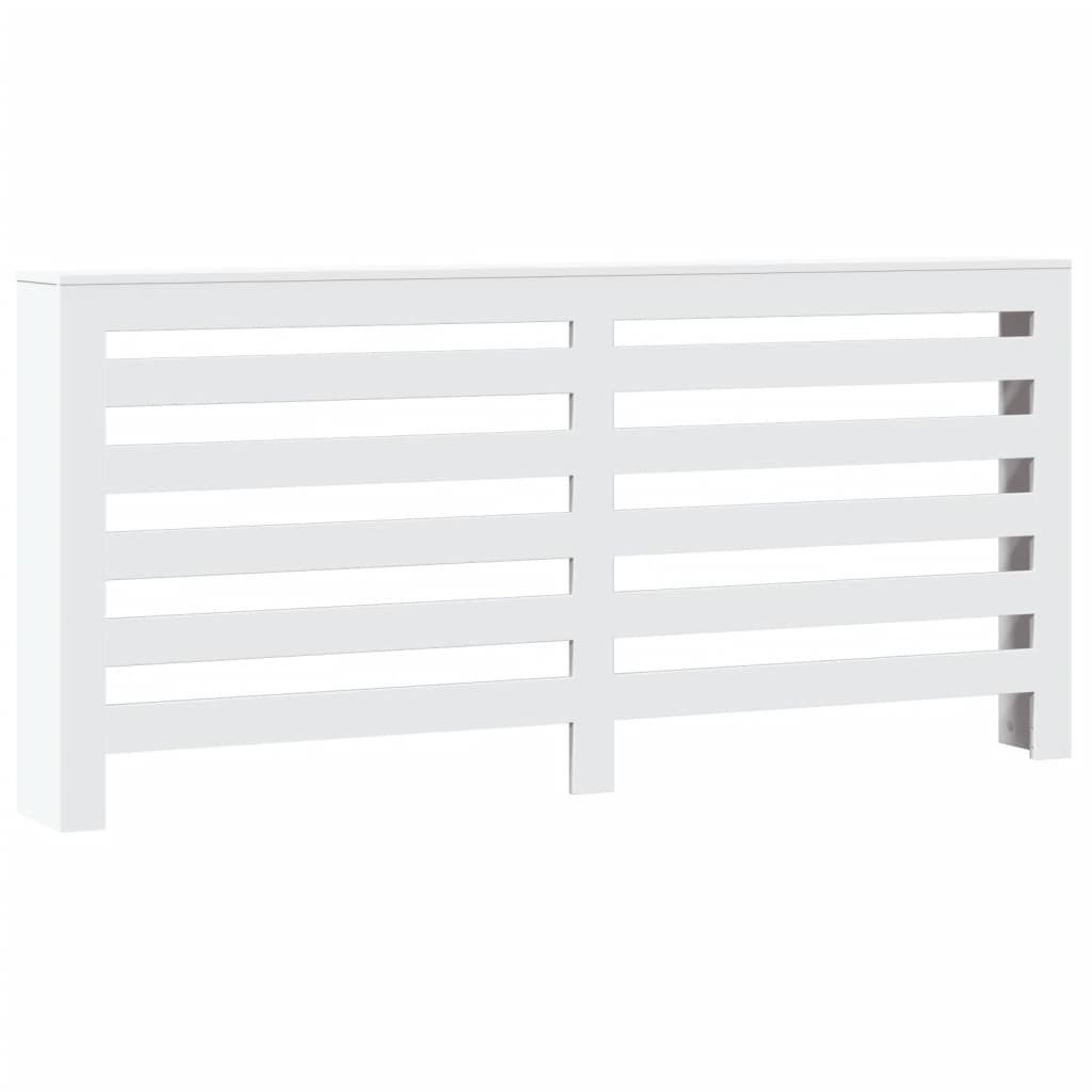 vidaXL Heizungsverkleidung 175 x 20 x 82 cm Heizkörperverkleidung Weiß 175x20x82 cm Spanplatte