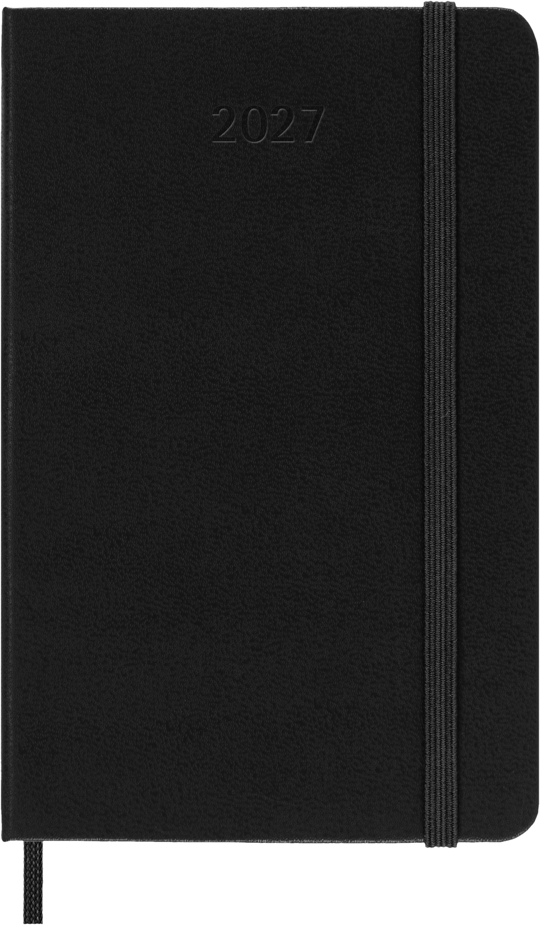 MOLESKINE Buchkalender, MOLESKINE 12 MONATE WOCHENKALENDER 2027 - VERTIKAL - P/A6 - HARDCOVER
