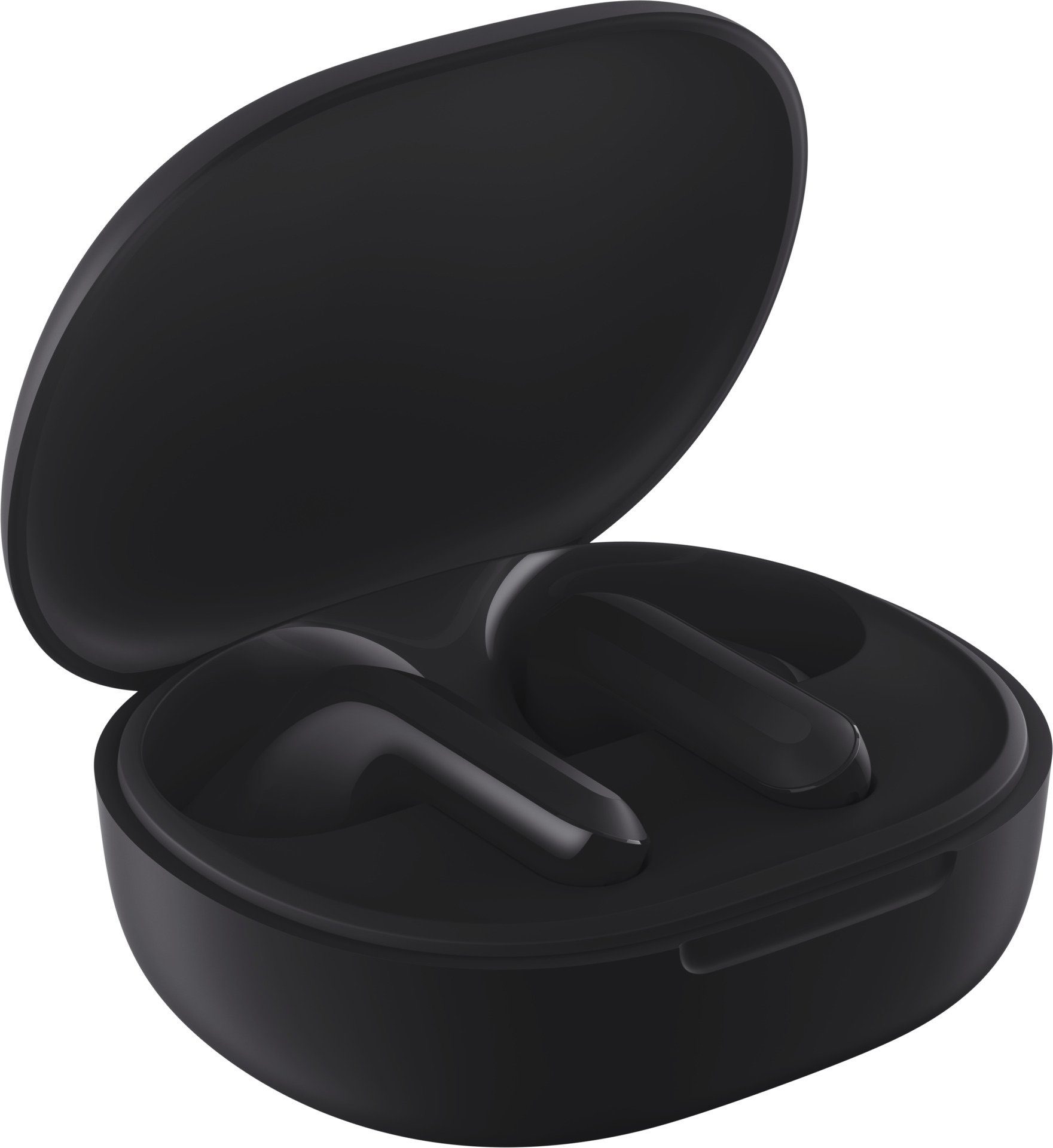 4 In-Ear-Kopfhörer Xiaomi (Noise-Cancelling) wireless Redmi Buds Schwarz Lite