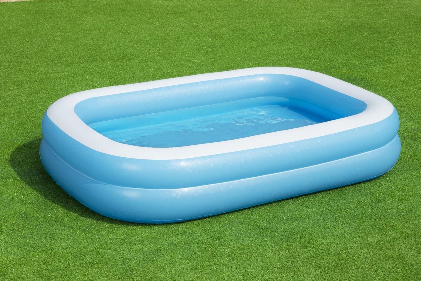 Thumbnail - Bestway Quick-Up Pool Bestway 262 x 175 x 51 cm Family Pool "Blue" Swimmingpool Kinderpool