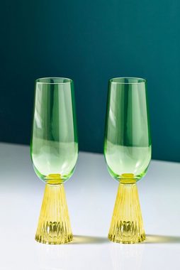 Next Sektglas Champagnerflöten im 2er-Set Aubrie Bright, Glas