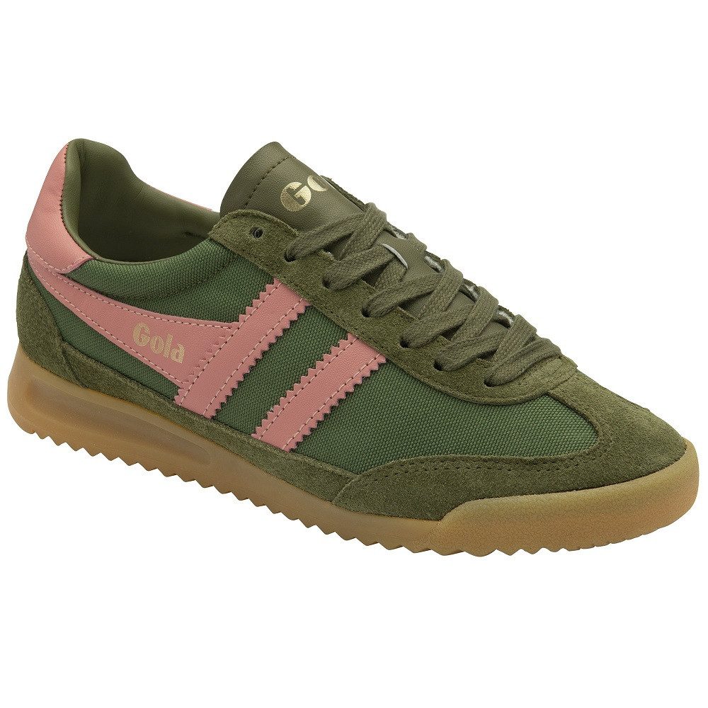 Gola Tornado 2025 militärgrün/pink Damen Sneaker