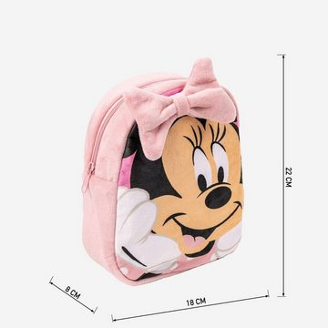 Disney Minnie Mouse Rucksack Minnie mouse Kinder-Rucksack Minnie Mouse Rosa 18 x 22 x 8 cm