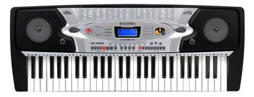 McGrey Home Keyboard BK-5420 Keyboard - Einsteiger-Keyboard mit 54 Tasten, (Spar-Set, 4 tlg., inkl. Mikrofon, Ständer und Bank), 100 Sounds & Rhythmen mit Guide Funktion: One-Key / Follow / Ensemble