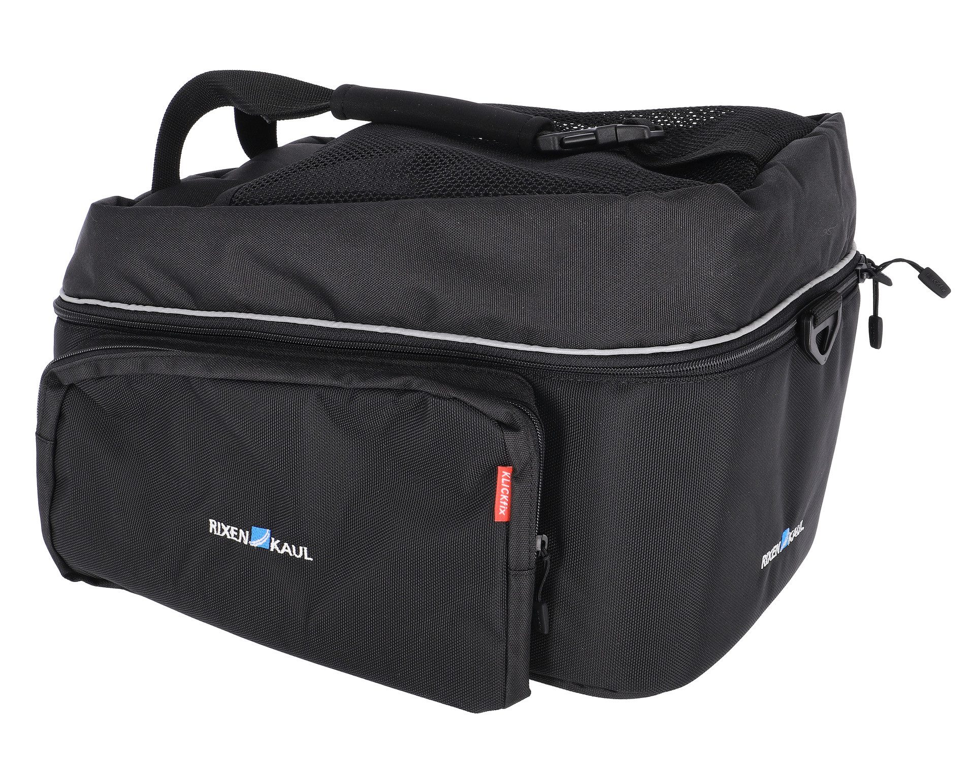KlickFix Rackpack 1 Plus Bicycle Pannier Bag - Black, Rear Rack Bag