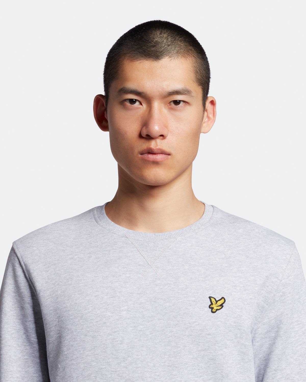 Hellgrau Lyle Ohne Scott Sweatshirt Aus Baumwolle & Kapuze 100%