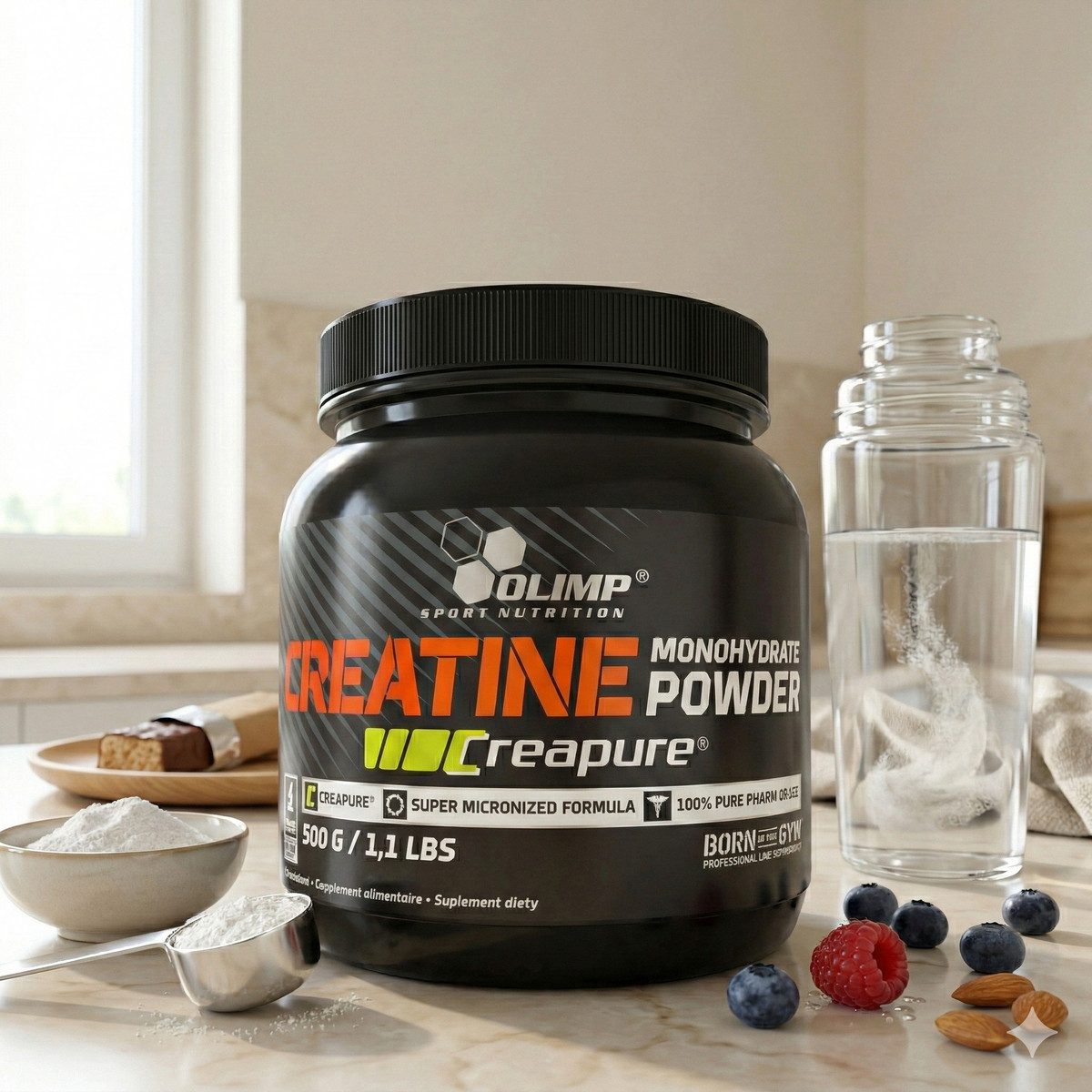 Olimp Olimp Creapure Creatin Monohydrate Pulver, 1 er 500 g