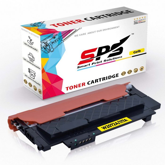 SPS Tonerkartusche Kompatibel für HP Color Laser MFP 179FNW (4ZB97A) (1er Pack 1-St. 1 x Toner (Für HP W2072A Gelb)