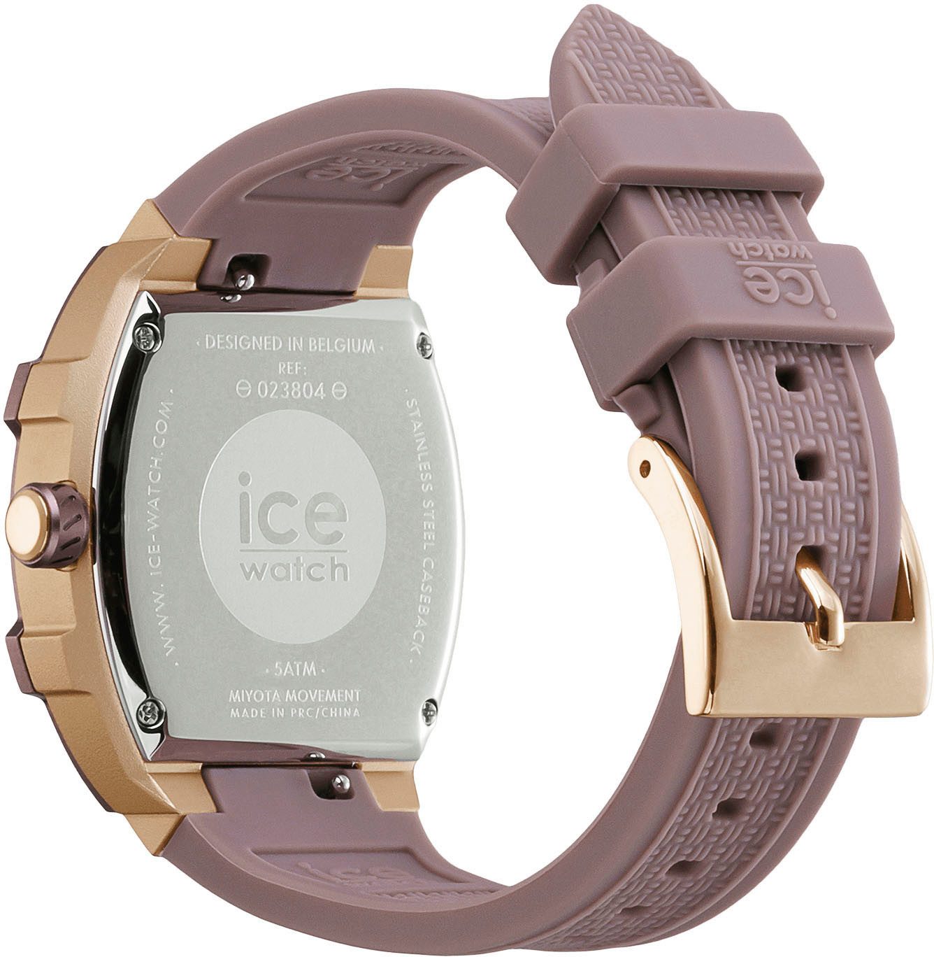 ice-watch Multifunktionsuhr ICE boliday - Alu - Small - MT 023804, Quarzuhr, Armbanduhr, Damenuhr, analog, Datum, 12/24-Stunden-Anzeige