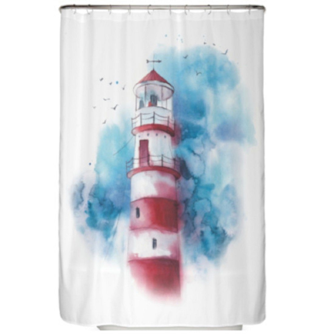 Arteneur Duschvorhang Breite 120 cm, Anti-Schimmel Beschichtet, Beschwerter günstig online kaufen