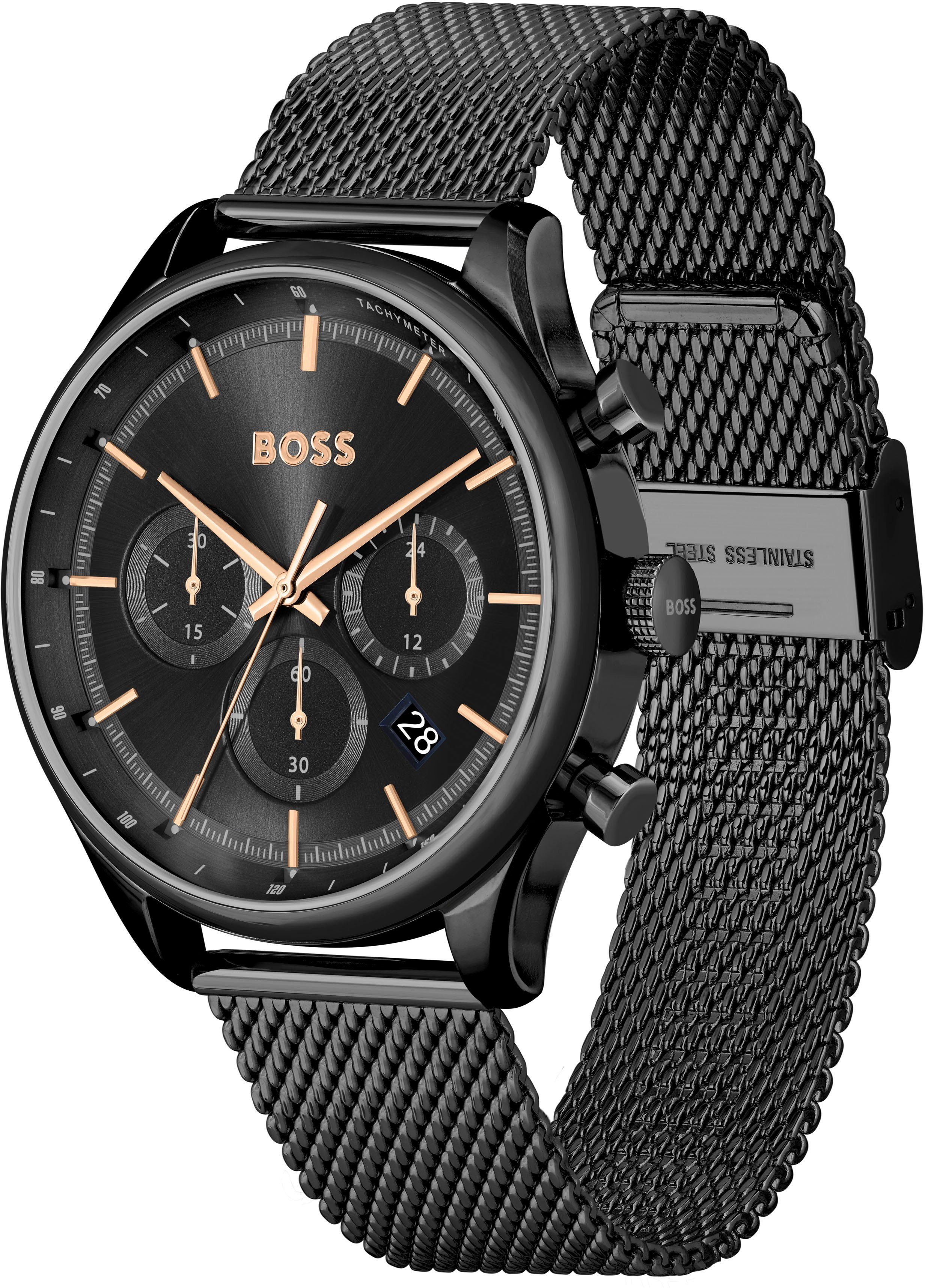 BOSS Chronograph GREGOR 1514065, Quarzuhr, Herrenuhr, günstig online kaufen