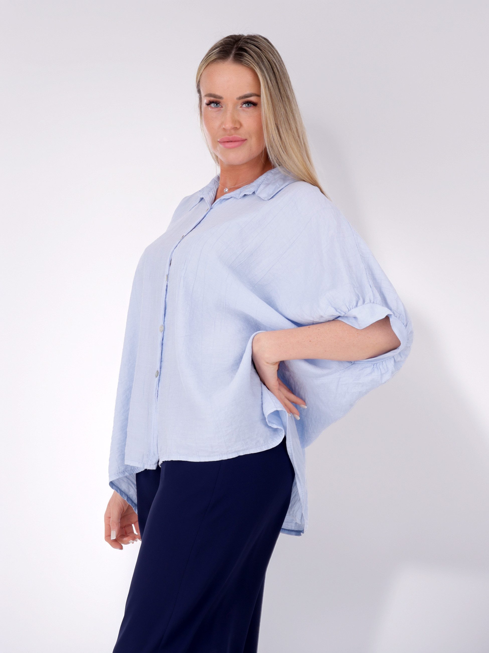 YC Fashion & Style Longbluse Weite günstig online kaufen
