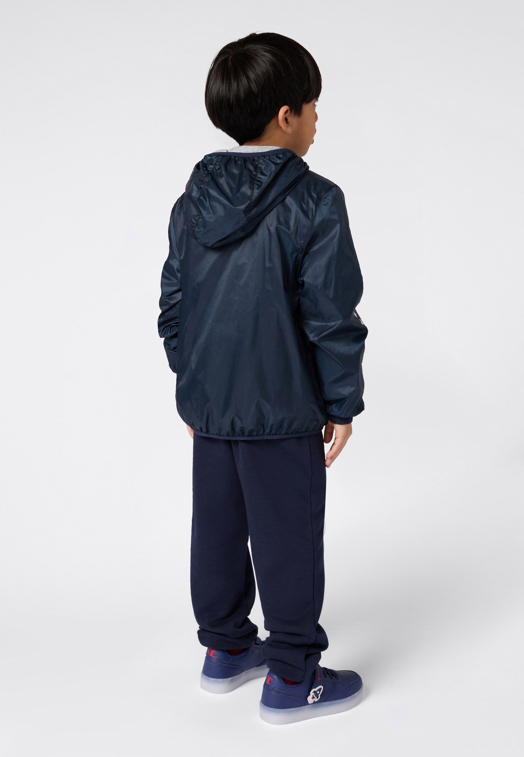 Champion Windbreaker OUTDOOR Light Hooded Jacket with Large Logo