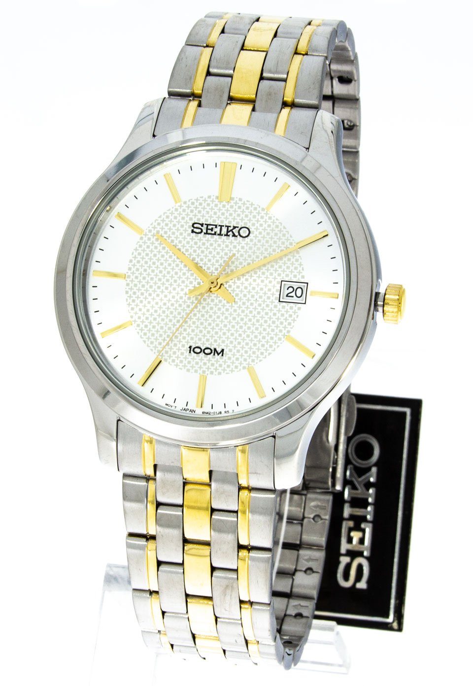 Seiko Quarzuhr Seiko Herrenuhr SUR295P1 bicolor