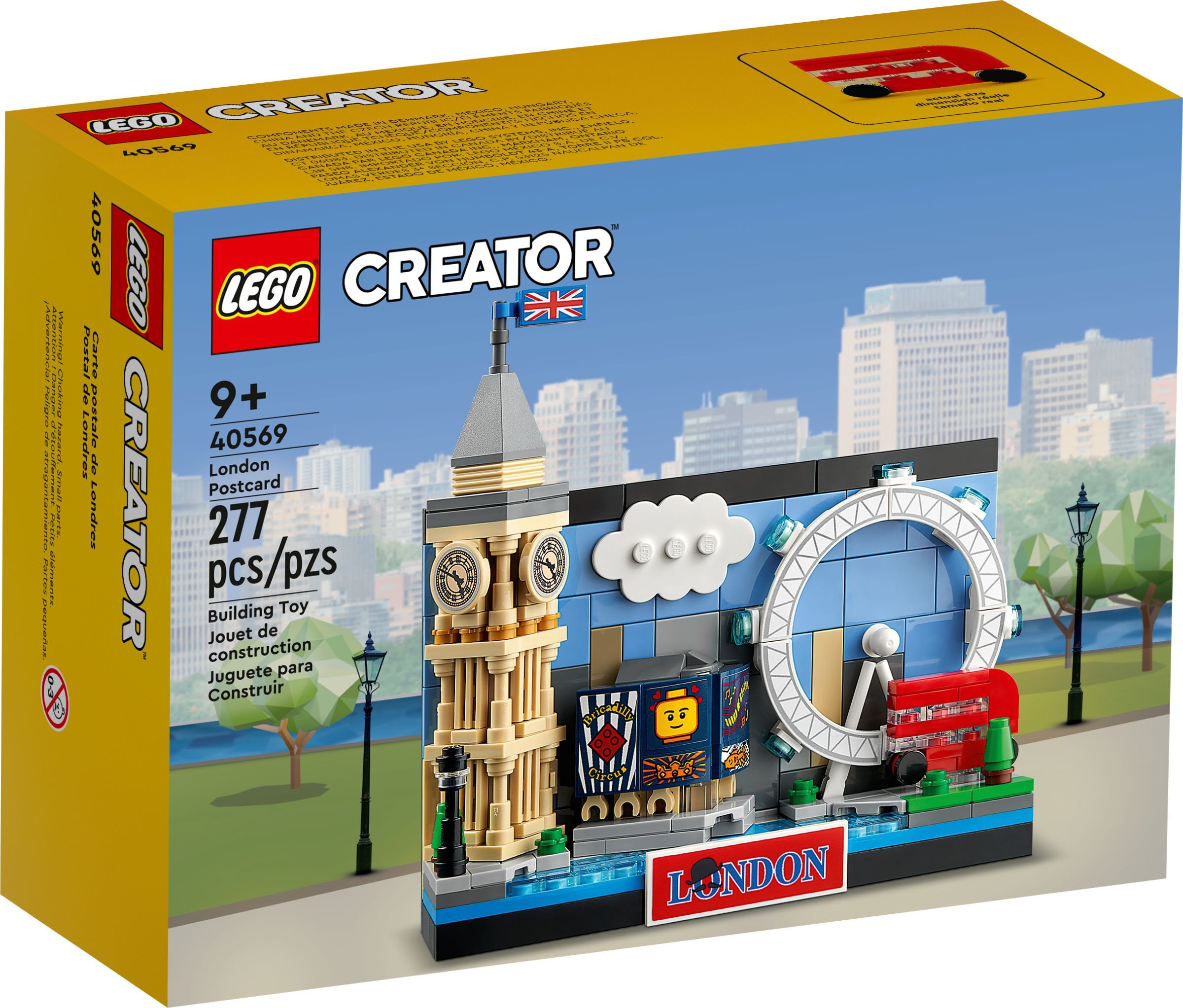 LEGO® Postkarte aus London - 40569 Teile 277x Spielbausteine