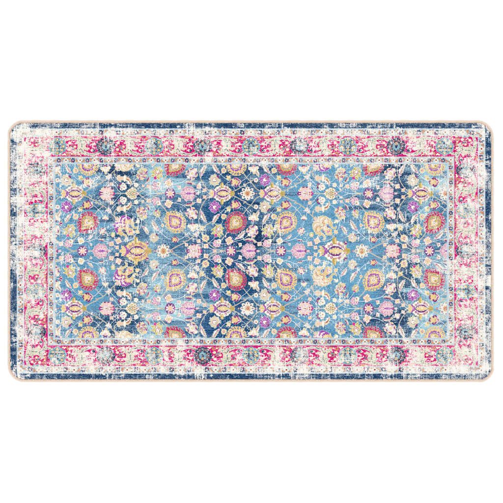 vidaXL Teppich Teppich Waschbar Mehrfarbig 80x150 günstig online kaufen