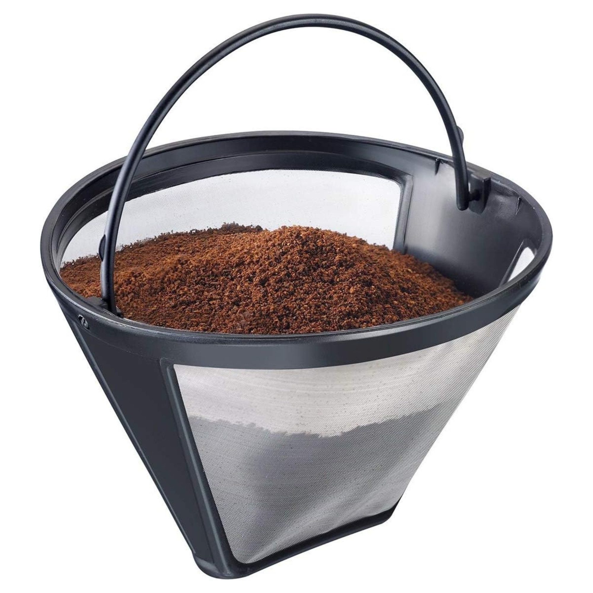 Permanentfilter Für 8 bis 12 Tassen Kaffee, Filtergröße 4, Dauer-Kaffeefilter