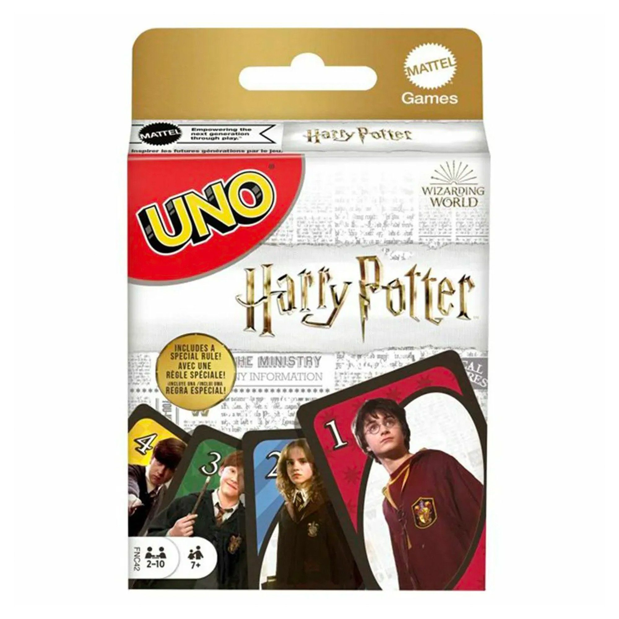 Mattel® Spiel, UNO Kartenspiel Harry Potter