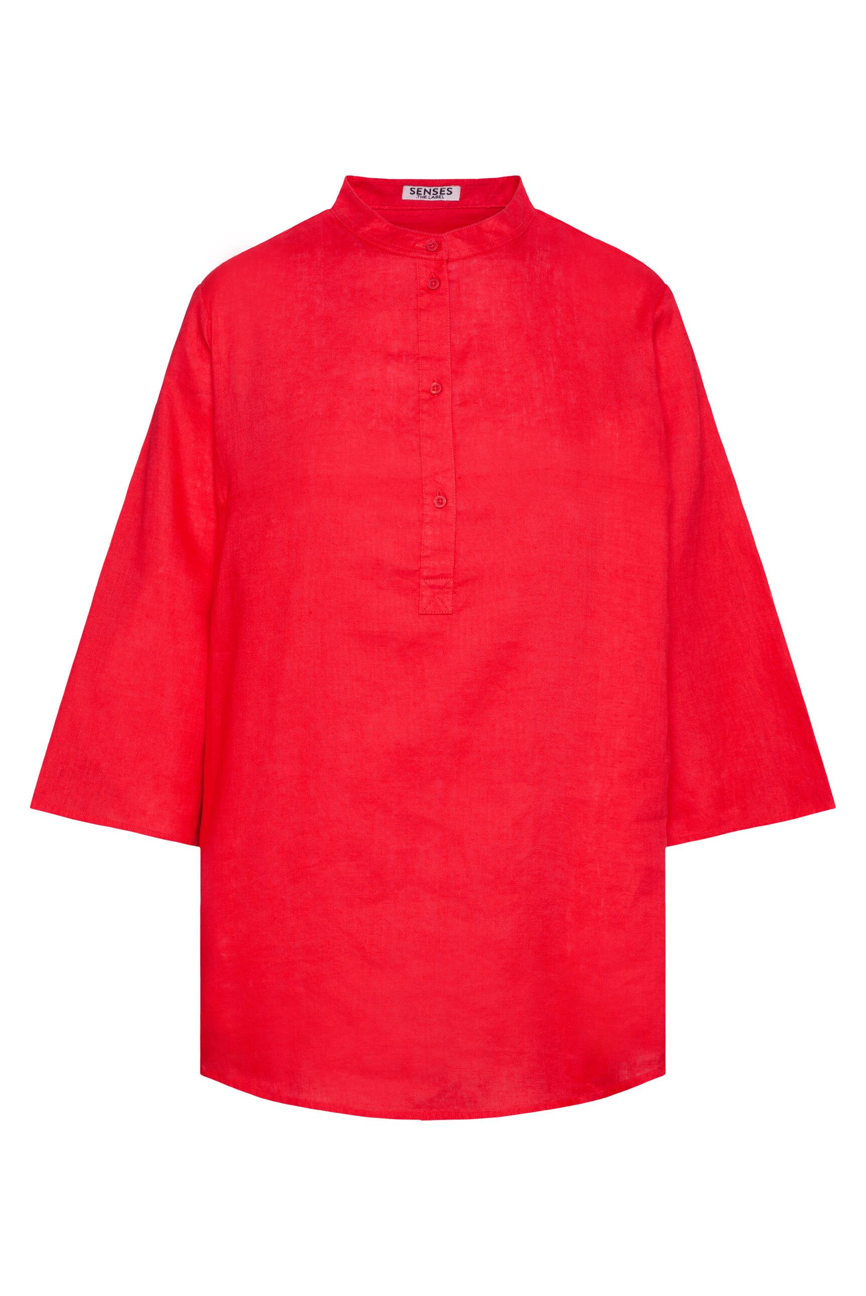 SENSES.THE LABEL Schlupfbluse mit Seitenschlitze