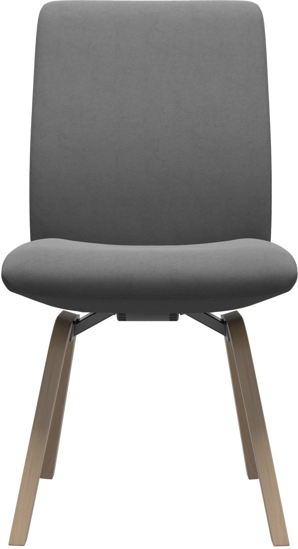 Stressless® Polsterstuhl Laurel, Low Back, Größe L, mit schräggestellten Beinen in Eiche natur