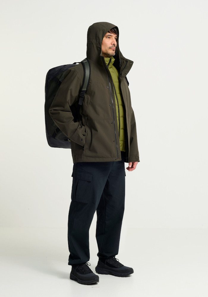 Jack Wolfskin 3-in-1-Funktionsjacke COLD CAMP 3IN1 JKT M 3-in-1 Jacke, wasser- und winddicht, warm