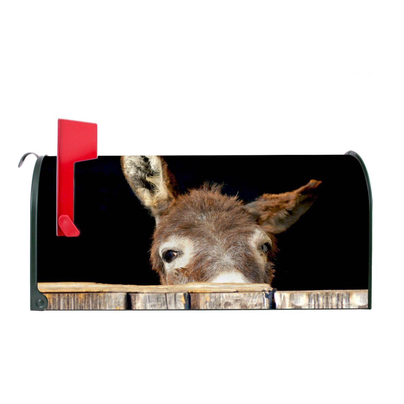 (Amerikanischer 51 Mississippi grün cm USA), x banjado Amerikanischer Esel original Briefkasten, Mailbox 22 17 aus Briefkasten x