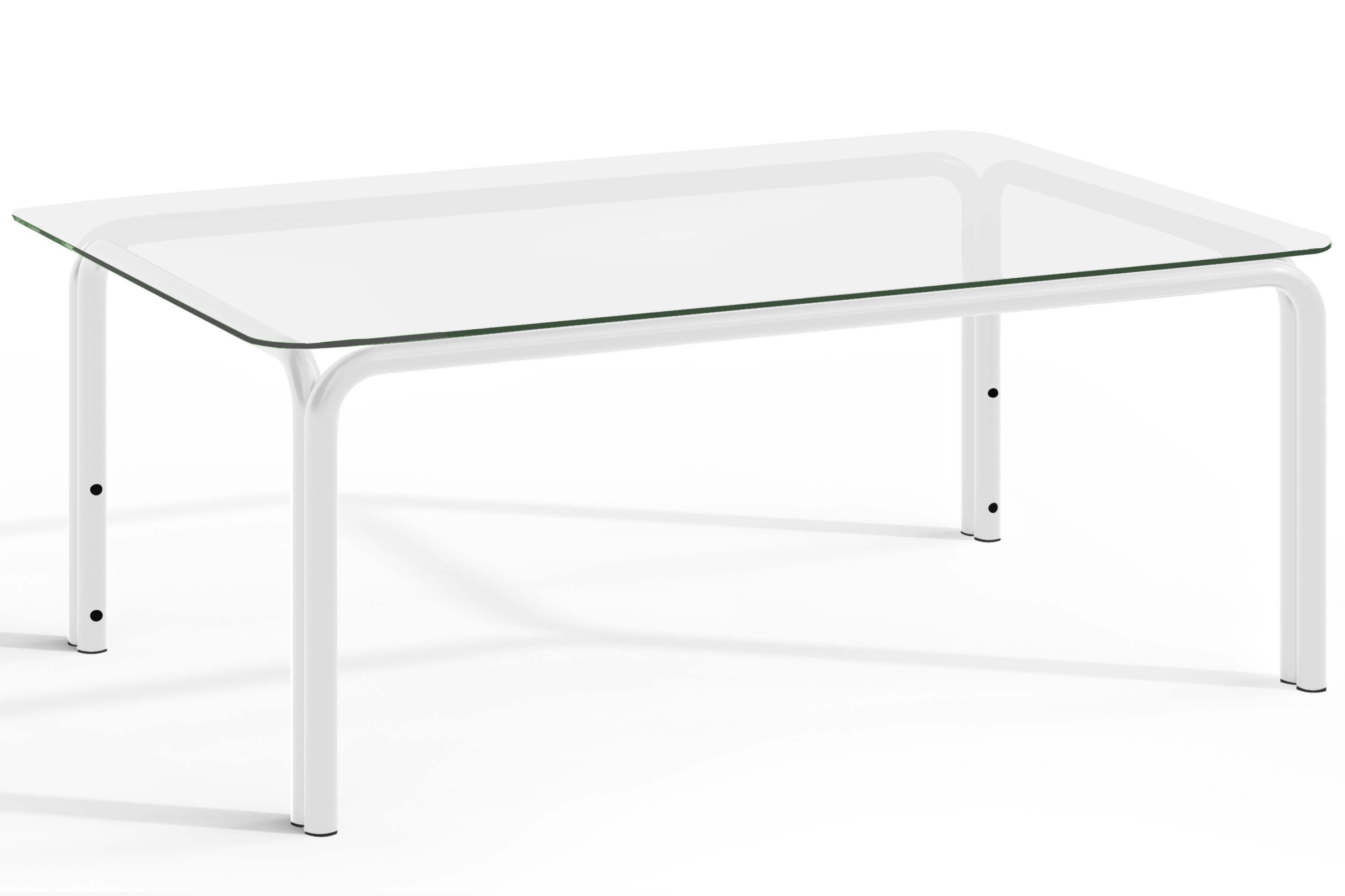 KONSIMO® Gartentisch RAMBE Gartentisch, hergestellt in der EU, handgefertigt, Loft, Stahlrahmen