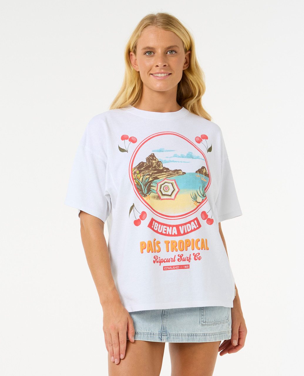 Rip Curl Print-Shirt Cove Heritage T-Shirt
