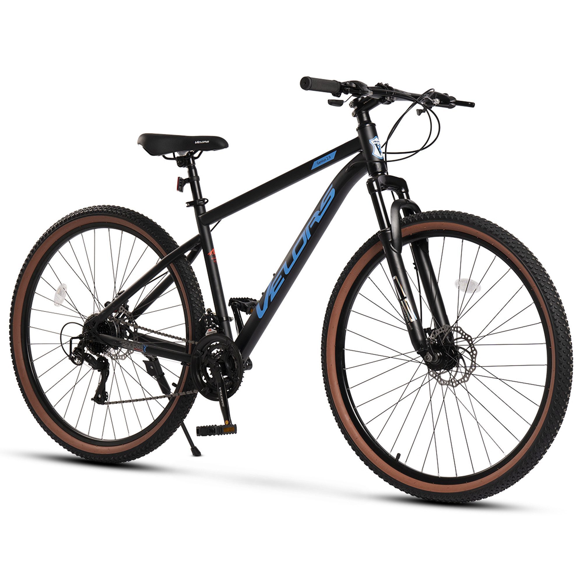 Mountainbike 26 27.5 29 Zoll Fahrrad für Herren Damen, Mädchen und Jungen