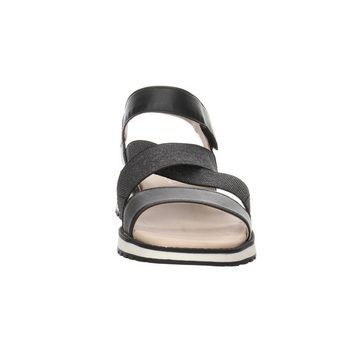 Caprice Sandale Fußbett Bequem Freizeit Sandale Leder-/Textilkombination