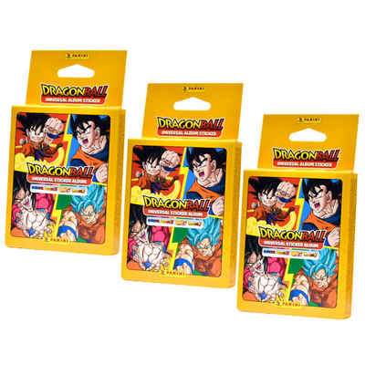 Panini Sticker Panini Dragon Ball Universal Sticker - Sammelsticker (2024) - 3 Bliste, (Set), Dragon Ball Universal Sticker - Sammelsticker - 3 Blister