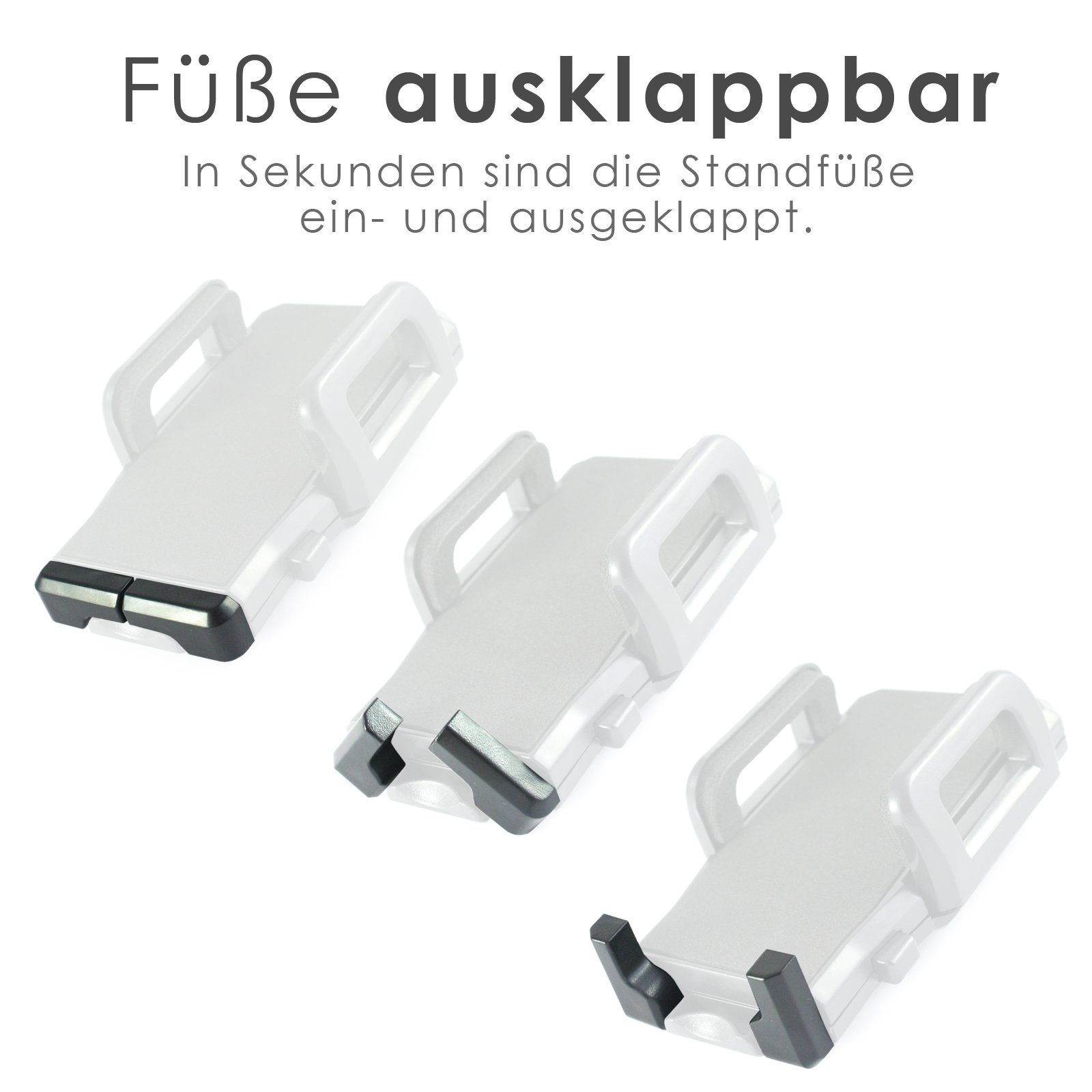 scozzi Handy-Halterung Handyhalterung Auto Saugnapf Windschutzscheibe Scheibe Handy Halter – Bild 5 von 5