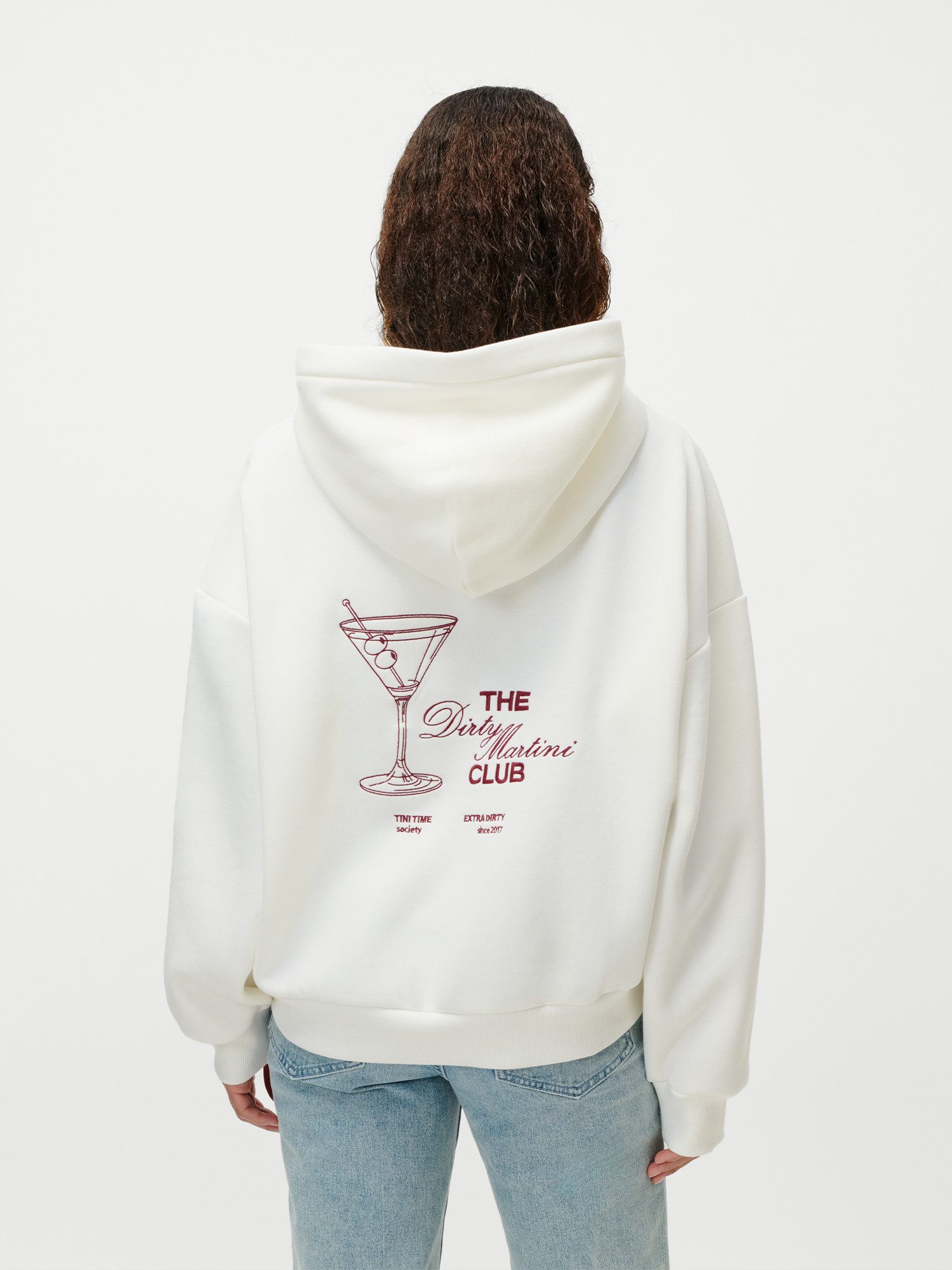 LeGer Hoodie Simona, LeGer by Lena Gercke lockere Passform, großer Rückenprint