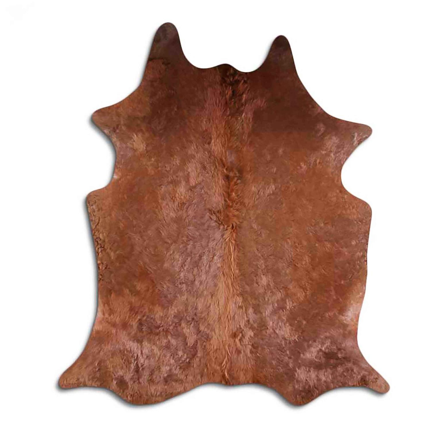 Livorio Fellteppich - karamell / caramel, Kuhfell, Premium Kuhfell Teppich,Rinderfell,Echtfell
