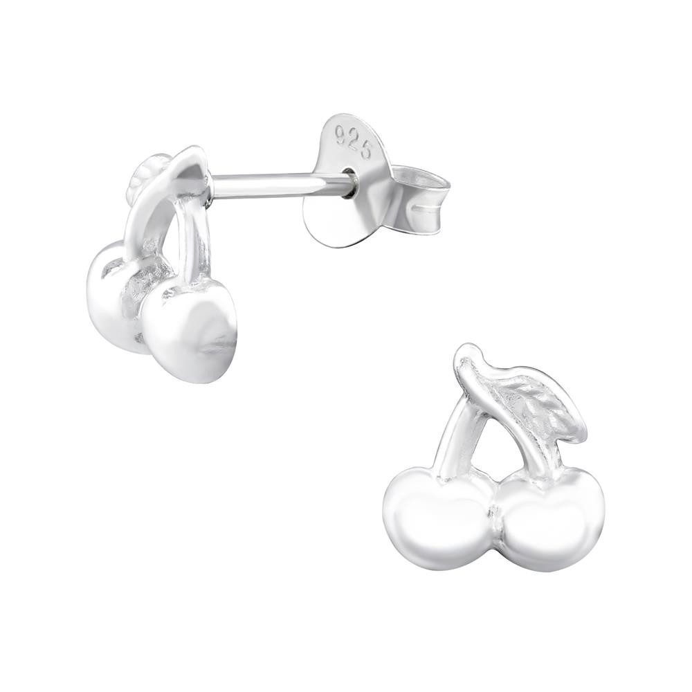 Ohrstecker-Set Ohrstecker Kirschen aus 925 Silber Damen