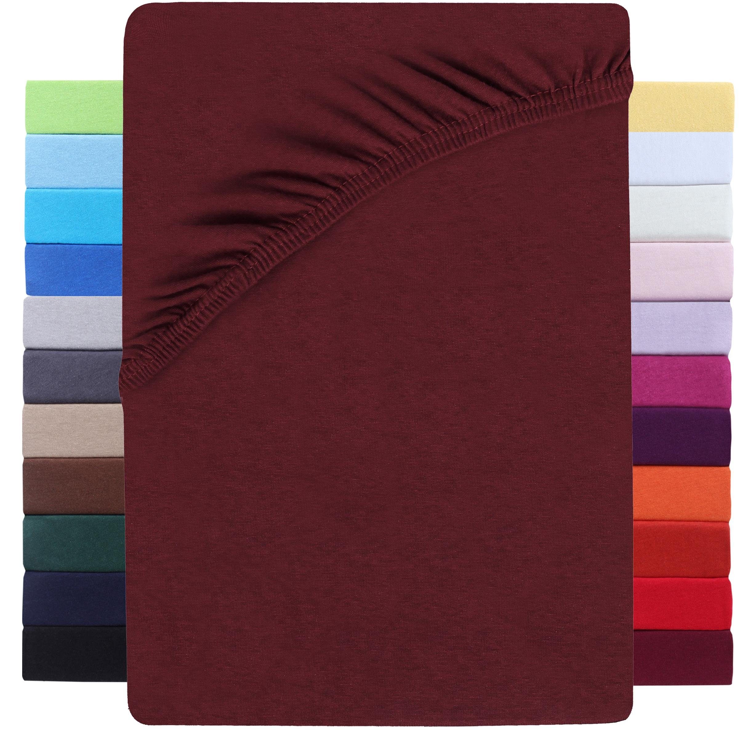 NatureMark Spannbettlaken WASSERBETT Jersey Spannbettlaken, Baumwollmischun günstig online kaufen