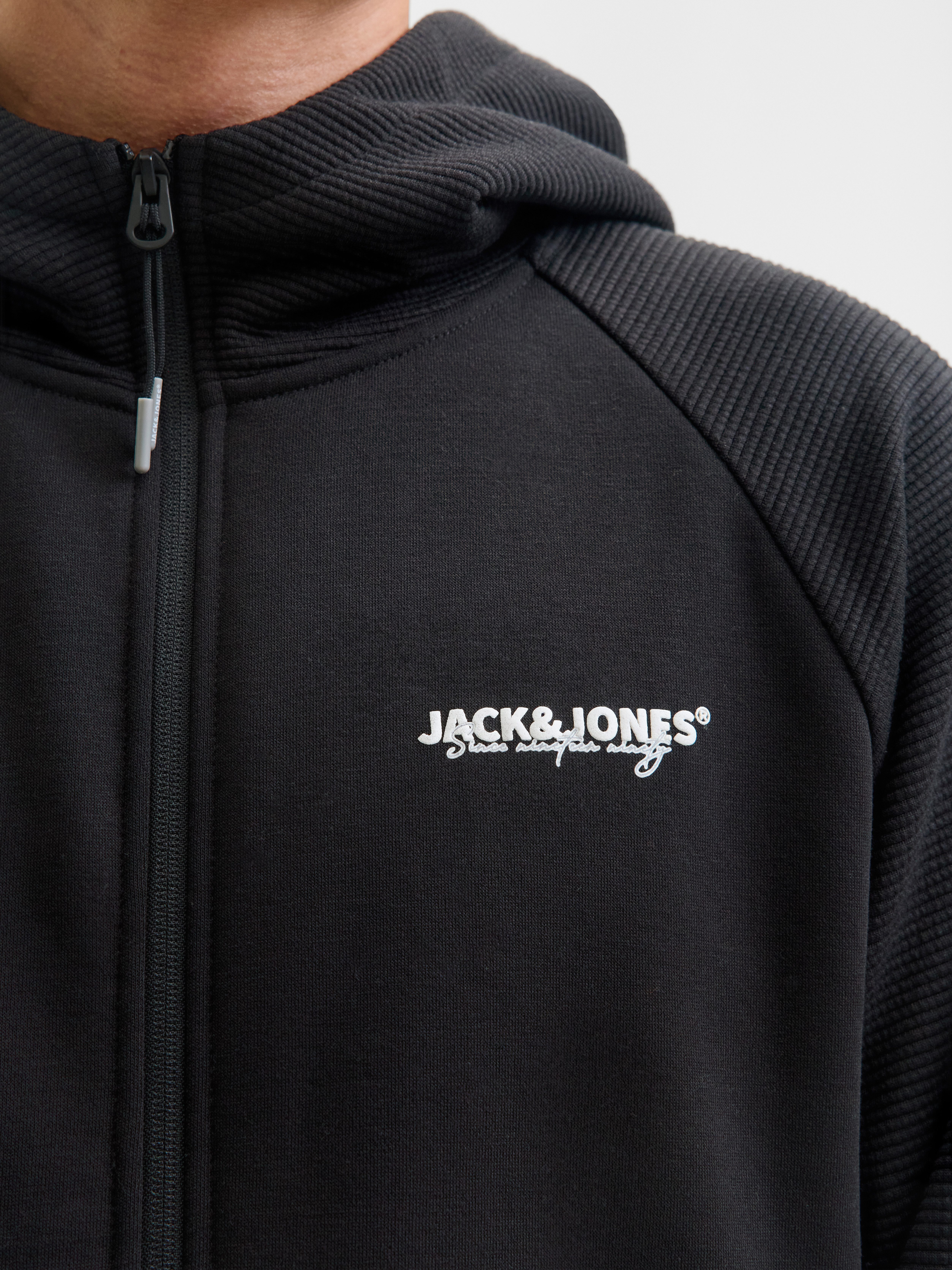 Jack & Jones PlusSize Sweatshirt JJTHATCHER SWEAT ZIP HOOD PLS günstig online kaufen