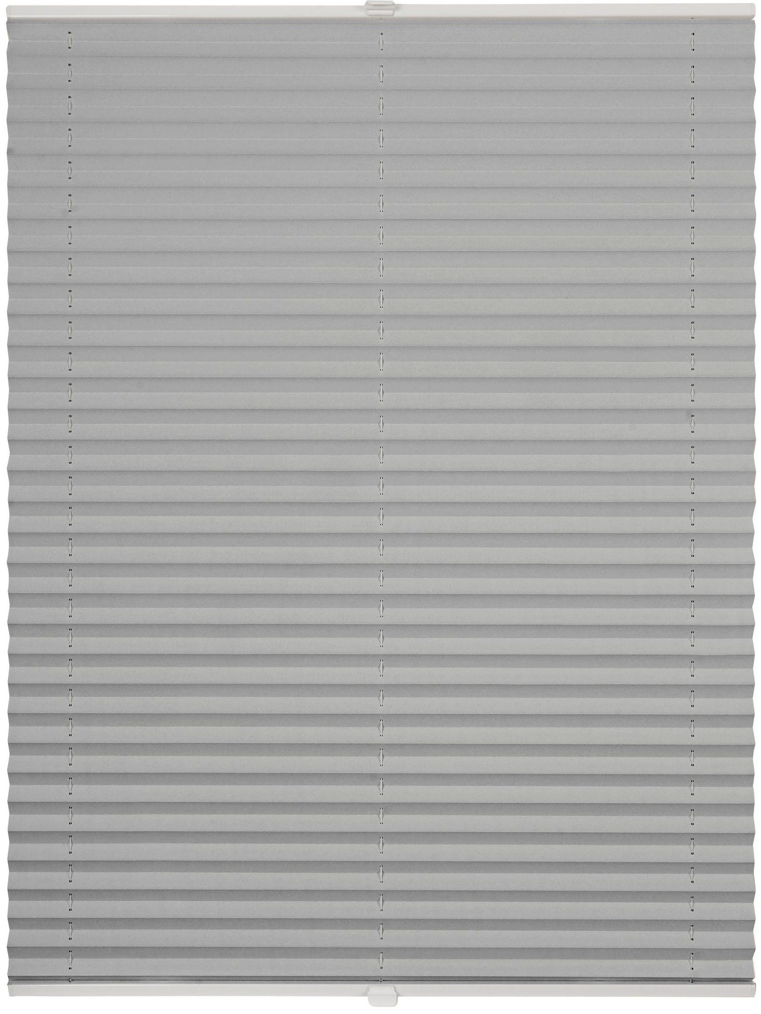 ondeco Plissee Basic, Lichtschutz, ohne Bohren, verspannt, Klemmträger mit Feststellschraube