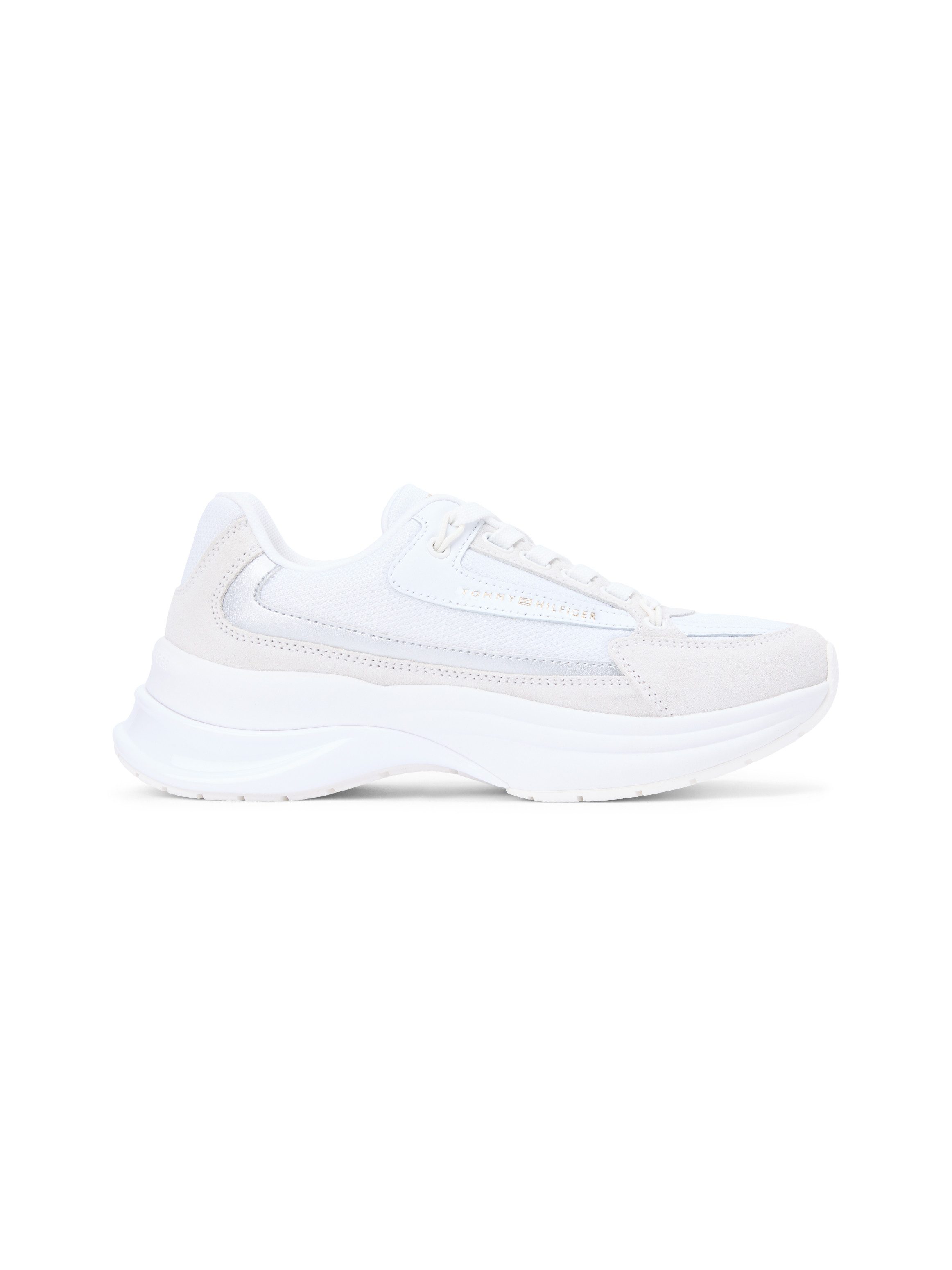 Tommy Hilfiger TH SPORTY CHIC RUNNER Keilsneaker Keilabsatz, Freizeitschuh, Halbschuh, Schnürer mit Kontrastbesatz – Bild 5 von 5