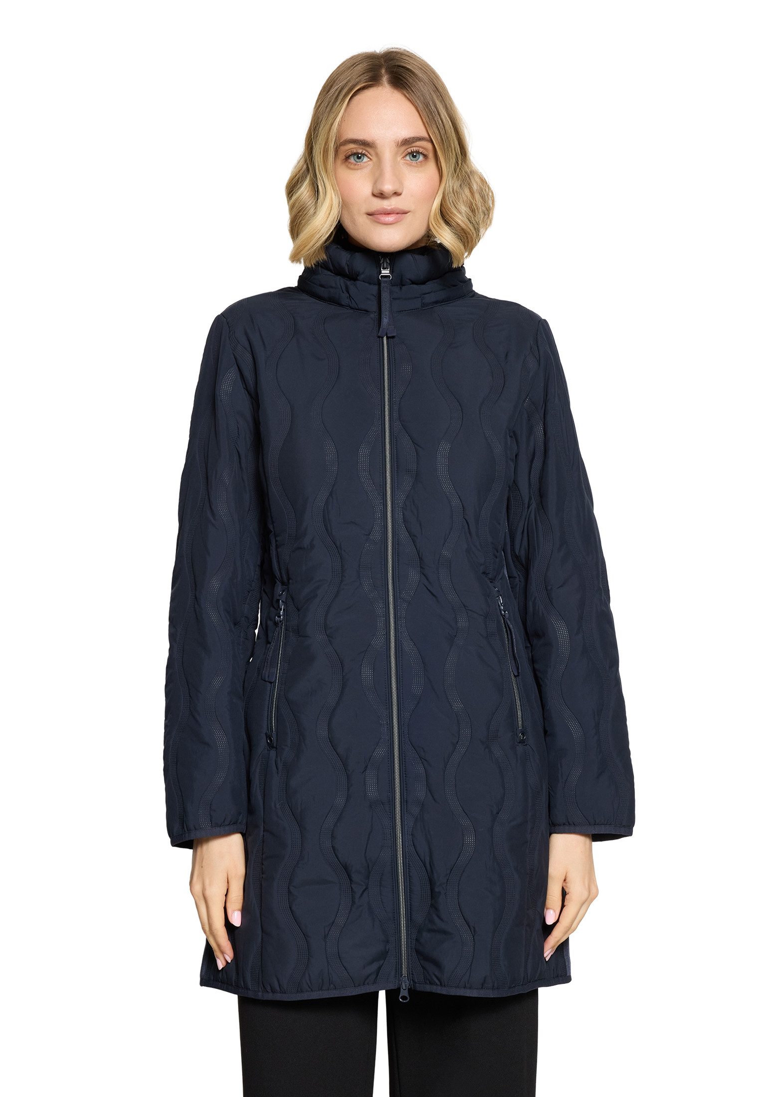 Betty Barclay Steppjacke Steppmantel mit Kapuze