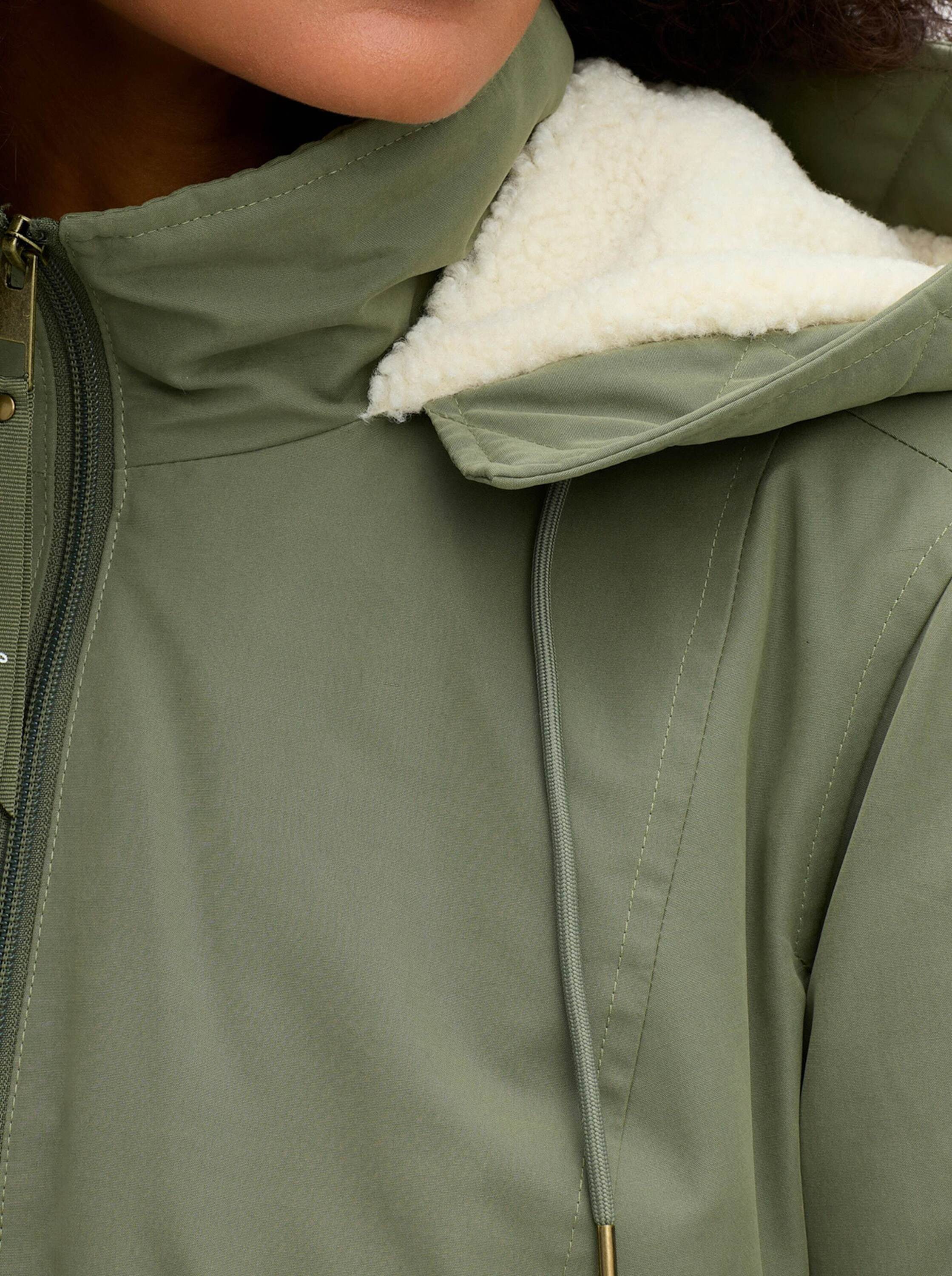 Sheego Allwetterjacke Parka Langarm
