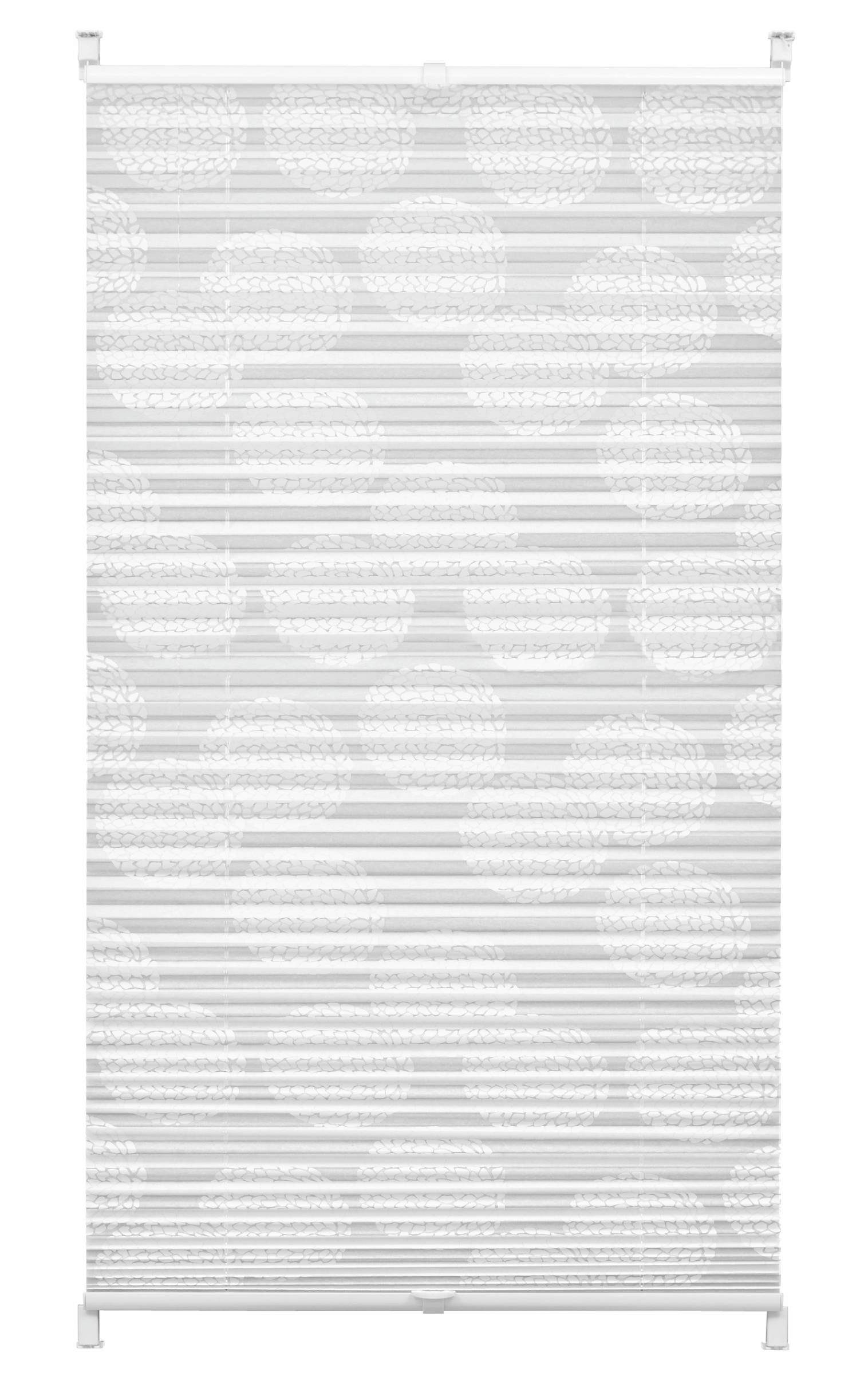 Plissee Gardinia EASYFIX Plissee Maja weiß 60 x 130 cm, GARDINIA, Lichtschutz, standard | Sonnenschutz-Plissees