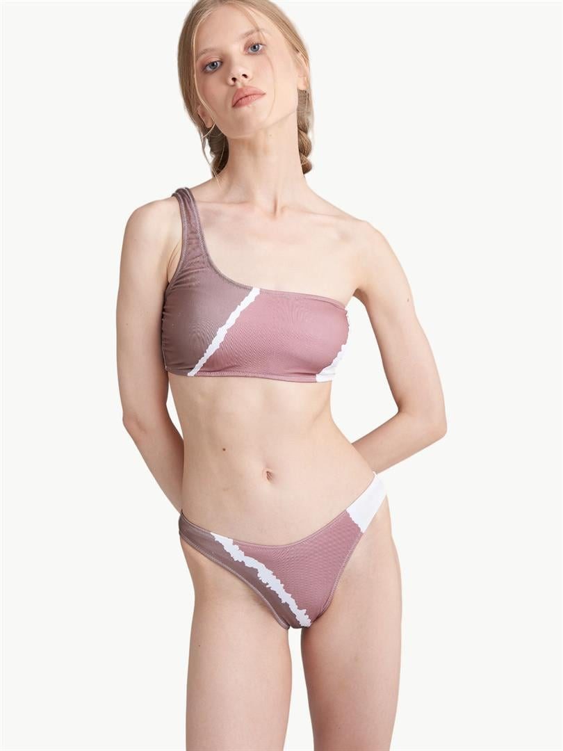 Badekleid Damen Bikini - Eleganter High Waist Bikini in Verschiedenen Farben, İn